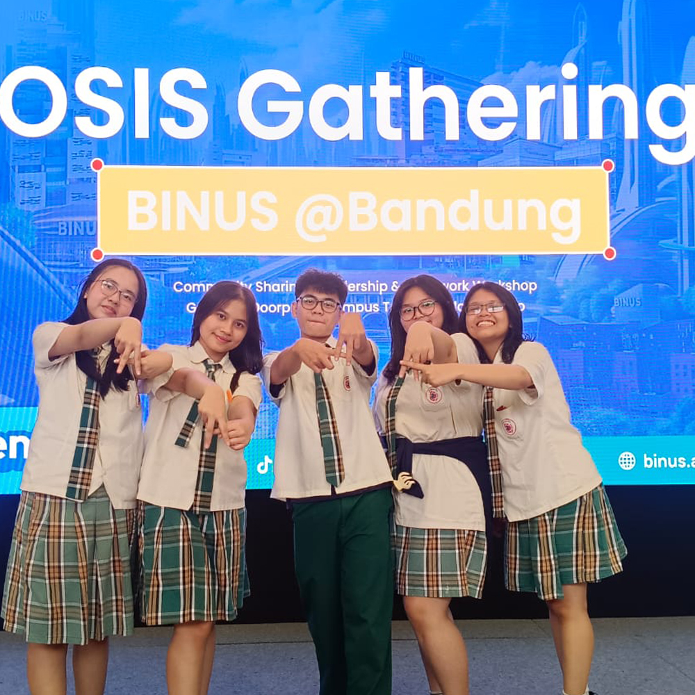 OSIS Gathering 2026 di BINUS Bandung